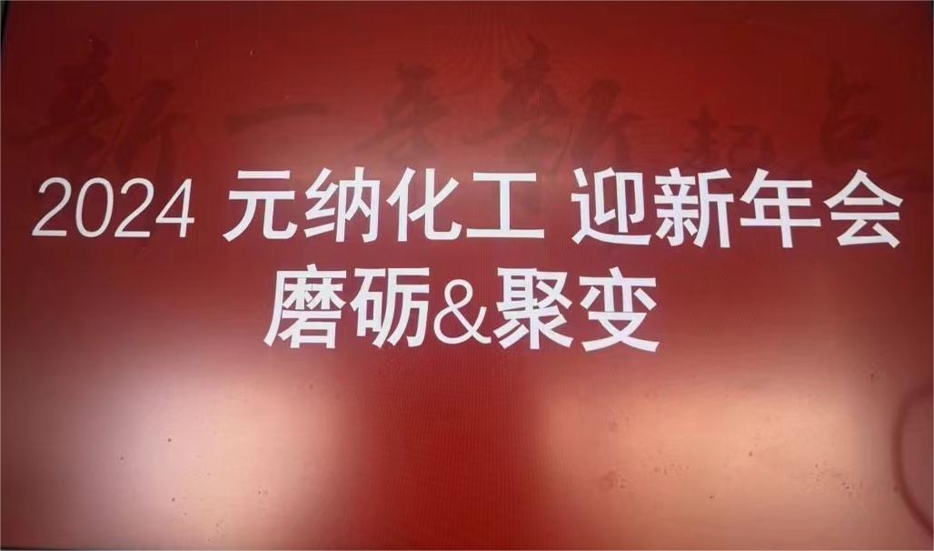 元纳2023年终总结及2024迎新年会《磨砺&聚变》